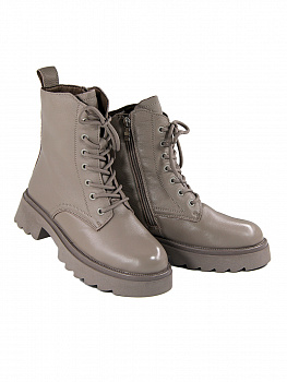 Ботинки женские зимние <62216 серы/к>