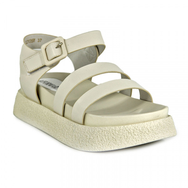 Сандалии женские <L2135M= беж/эко к>