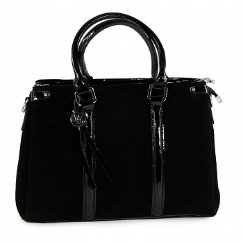 Сумка женская  <Y9523 ч/иск лак к+з>