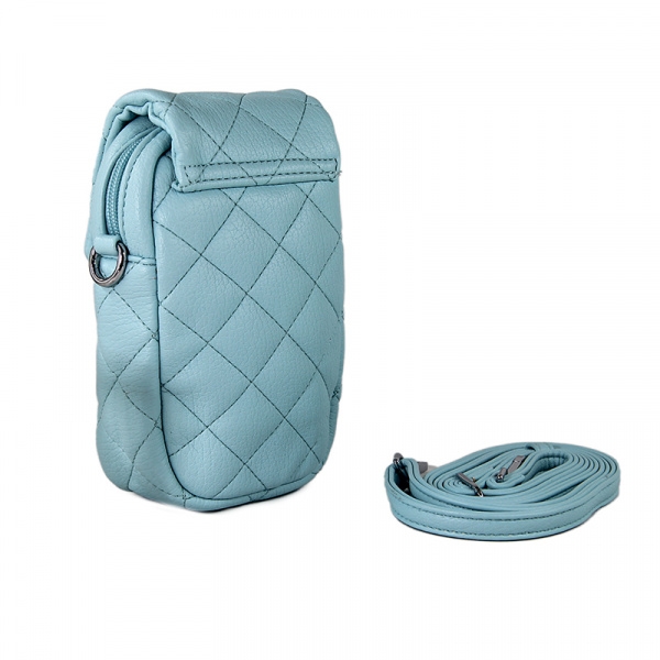 Сумка женская лето  <P2713 голубой/эко к>