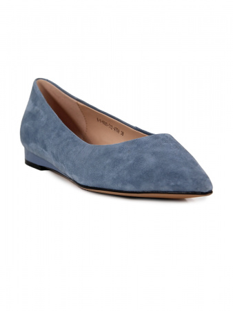 Балетки женские <6605-T12-W759 син/з>