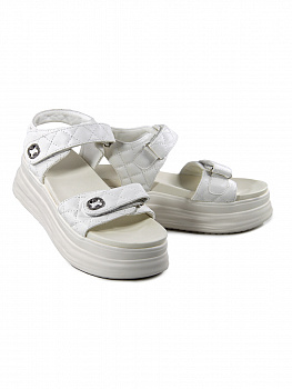 Сандалии женские <11-5601 бел/к>