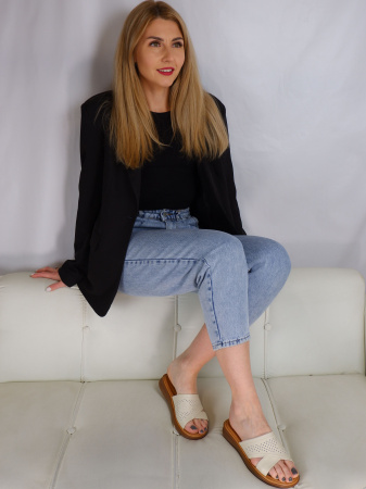 Сабо женские <DM50026BEP беж/к>