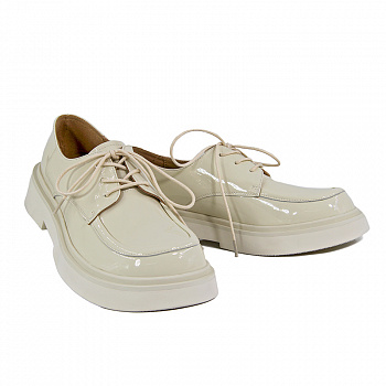 Полуботинки женские <109-5-2= мол/нат лак к>