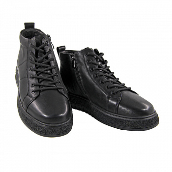 Кеды мужские зимние <02-A6017-10-1-A/18= ч/к>