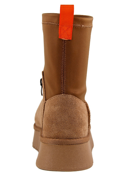 Угги женские зимние <48239-7-3 рыж/з>