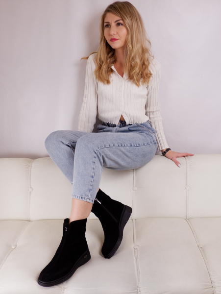 Ботинки женские зимние <MV1044-020 ч/з>