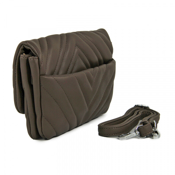 Сумка женская  <V-0181 коричневый/эко к>