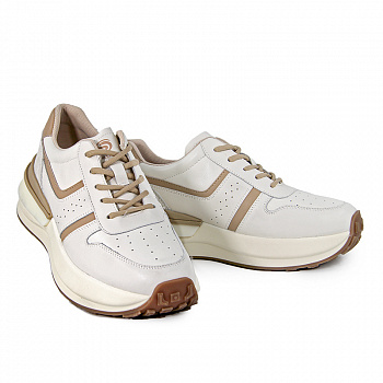 Кроссовки женские лето <K-YD-80707-3-70= беж/к>