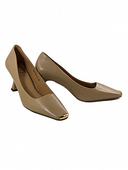 Туфли женские <S8-518-1-2 беж/к>