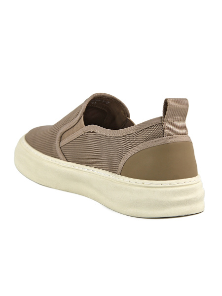 Слипоны мужские лето <L2759-1-2 беж/тек>