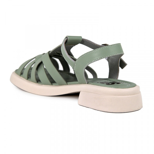 Босоножки женские <2021H5-3 зел/к>