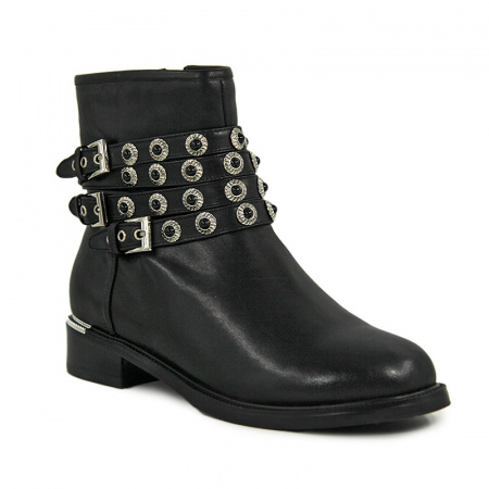 Ботинки женские демис <210-324-04 ч/к>