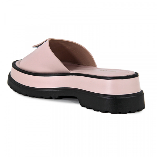 Сабо женские <FEY216-5 роз/эко к>