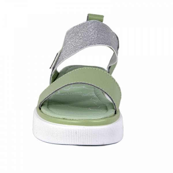 Сандалии женские <S60-111-01-21 св-зел/к>