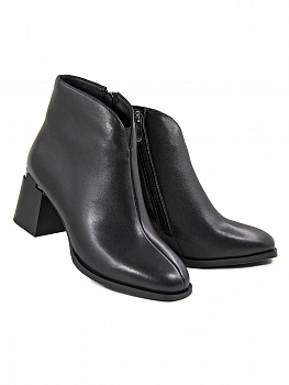 Ботильоны женские зимние <AY944-E1M-A1003 ч/к>