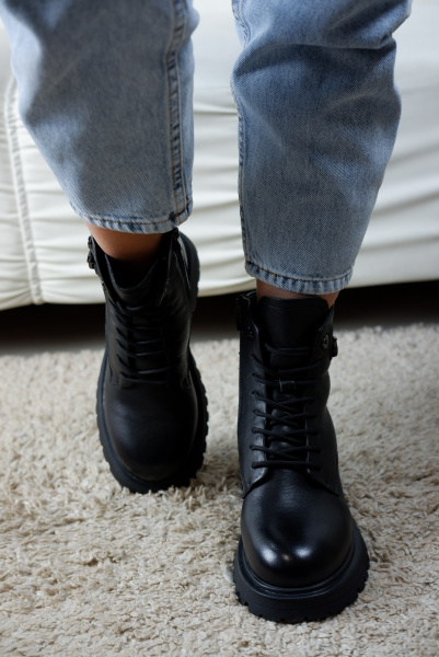 Ботинки женские зимние <NM1194-1 ч/к>