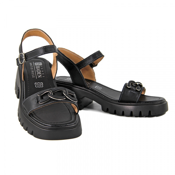 Сандалии женские <HX105-012 ч/к>