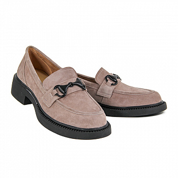 Лоферы женские <PF1212-83692-3= беж/з>