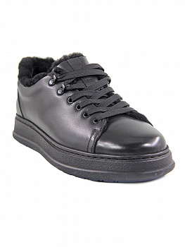 Кеды мужские зимние <2618AM-0302 ч/к>