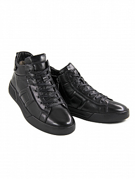 Кроссовки мужские зимние <6516M-0202 ч/к>