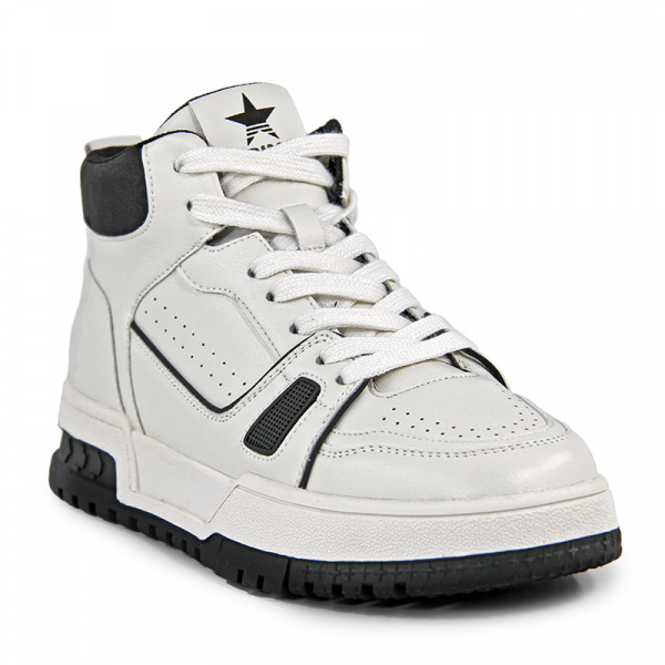 Кеды женские демис <C2766-5= бел+чер/эко к>