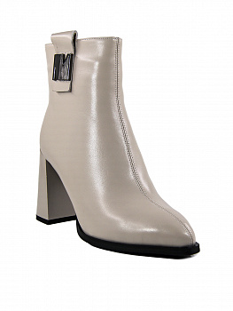 Ботильоны женские зимние <PW3960-22083YM беж/к>