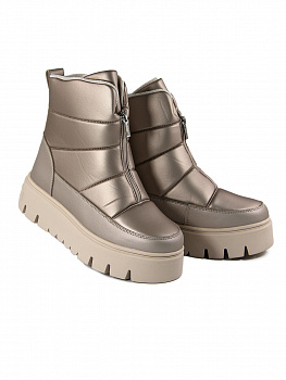 Дутыши женские зимние <7036-233 беж/тек>