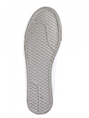 Кеды женские лето <6923 бел+сере/эко к>