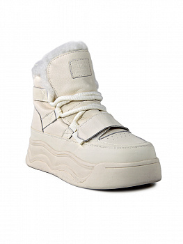 Ботинки женские зимние <589081-1-2YM беж/к>