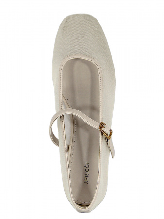 Балетки женские <EL-008-beige бежевый/к+з>