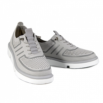 Полуботинки женские лето <JH015-031 серы/эко к>