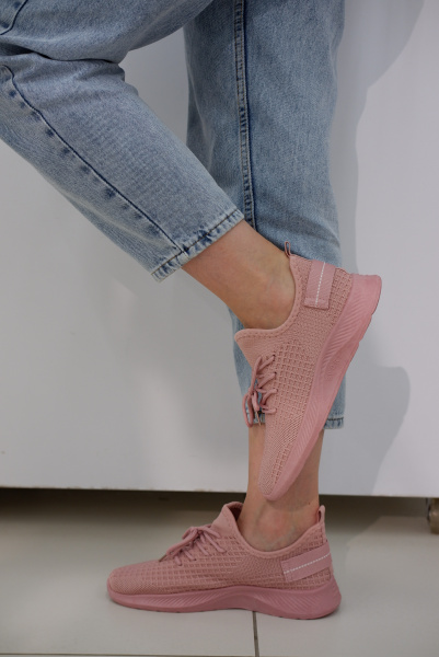 Кроссовки женские лето <A357= роз/тек>