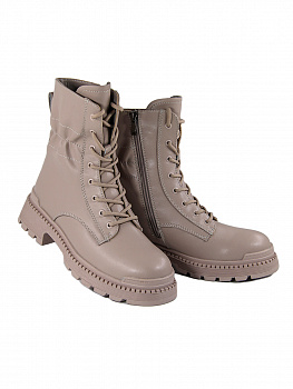 Ботинки женские зимние <32C9-10-110Z беж/к>