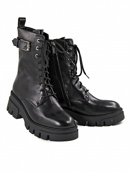 Ботинки женские зимние <E3275-W851M ч/к>