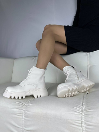 Ботинки женские демис <AS3017-L950-2= беж/к>