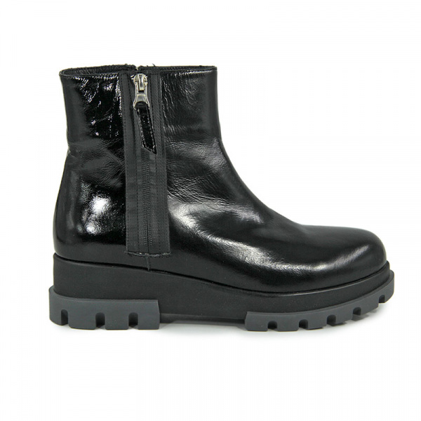 Ботинки женские демис <09605-SA чер/лак>