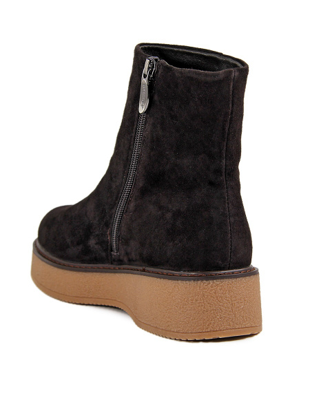 Ботинки женские зимние <T451-G64-11M темно-кор/з>