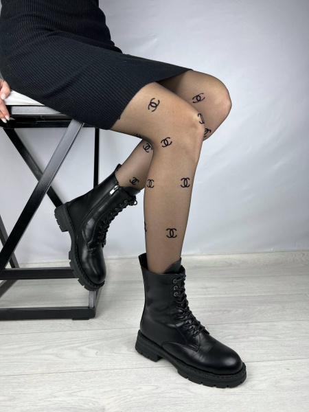 Ботинки женские зимние <W2161-2745-1ZM= ч/эко к>