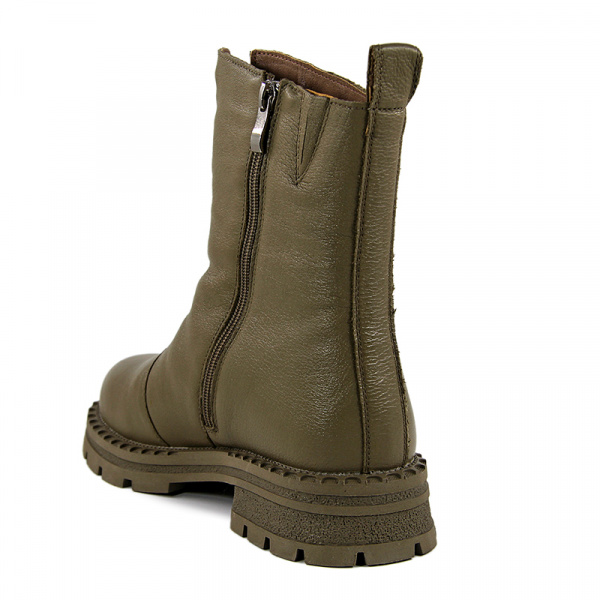 Ботинки женские зимние <22W10-29-106Z зел/к>