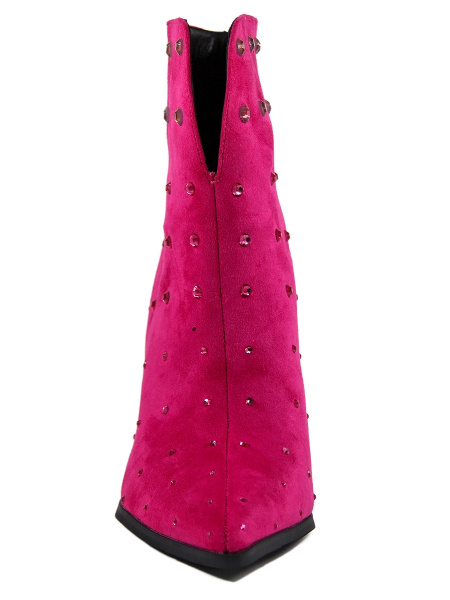 Ботильоны женские демис <CB03-115-01-76Tфуксия/т>