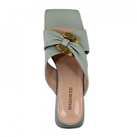 Сабо женские <K-L-1016-G12-T134= зел/к>