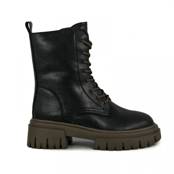 Ботинки женские зимние <22C9-86-101Z= черный/к>