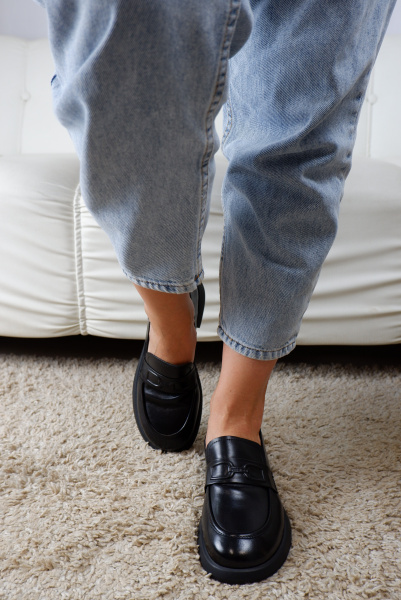 Лоферы женские <ZM2837-1 ч/к>