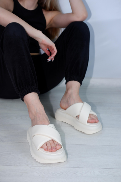 Сабо женские <AS6155-2= бежевый/к>