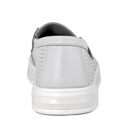 Слипоны женские лето <12F5-47-122= бел/к>