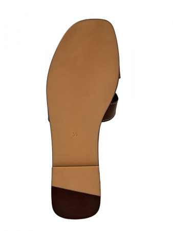 Сабо женские <NJ-052 коричневый/эко к>