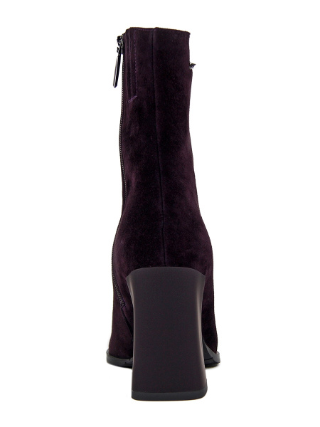 Ботильоны женские демис <04-2-A фиол/з>