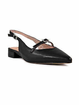 Туфли женские лето <D378-Y55B черный/к>