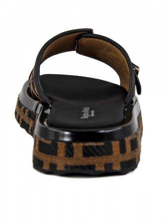 Сабо женские <1676-7-3 чер+кор/к+т>